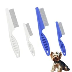 Zentric Pet Comb, Multifunctional Pet Hair Comb Flea And Tear Stain Removal, Dog Lice Comb, Flea Brush For Cats, Fine-Toothed Flea Comb For Long & Short Hair Pet (2 Sets-White) 17 Zentric Pet Comb, Multifunctional Pet Hair Comb Flea And Tear Stain Removal, Dog Lice Comb, Flea Brush For Cats, Fine-Toothed Flea Comb For Long & Short Hair Pet (2 Sets-White) -Dog Supply Store 314DmtxJ4hL
