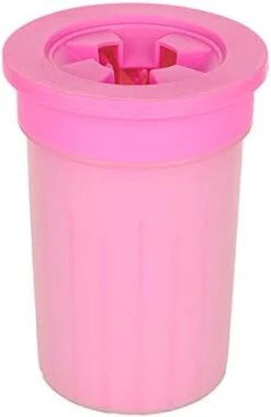 Kuntrona Pet Foot Clean Cup For Dogs Cats Cleaning Tool Soft Plastic Washing Brush Paw Washer Accessories Blue 10.5x10.5x8.2cm -Dog Supply Store 314V35pdiL. AC