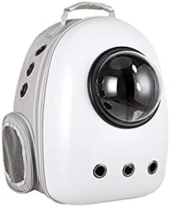 JOZZY Pet Travel Bag Large Bubble Cat Backpack Outdoor Travel Bag Astronaut Backpack Carrier For Kitten Dog Pet Supplies Cat Accessories Travel Bags (Color : Gray) -Dog Supply Store 315 23fV5XL. AC 1