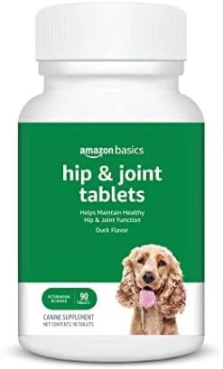 Amazon Basics Dog Hip & Joint Chewable Tablets, Duck Flavored, 120 Count (Previously Solimo) 14 Amazon Basics Dog Hip & Joint Chewable Tablets, Duck Flavored, 120 Count (Previously Solimo) -Dog Supply Store 315VIENhOtL. AC