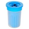 Kuntrona Pet Foot Clean Cup For Dogs Cats Cleaning Tool Soft Plastic Washing Brush Paw Washer Accessories Blue 10.5x10.5x8.2cm -Dog Supply Store 315gAIGx0AL
