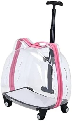AYENCI Pet Backpack, Portable Trolley Case Carrier, Cat Bubbles Pet Bag Case, Transparent Breathable Cat Trolley, For Small Dogs And Cats (Color : Black) 17 AYENCI Pet Backpack, Portable Trolley Case Carrier, Cat Bubbles Pet Bag Case, Transparent Breathable Cat Trolley, For Small Dogs And Cats (Color : Black) -Dog Supply Store 315mv1AWTlL. AC