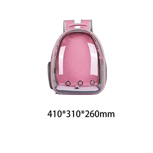 LEFEDA Cat Bag Outdoor Pet Shoulder Bag Carriers Backpack Breathable Portable Travel Transparent Bag For Small Dogs Cats Pet Backpack Carrier (Color : Pink) 6 LEFEDA Cat Bag Outdoor Pet Shoulder Bag Carriers Backpack Breathable Portable Travel Transparent Bag For Small Dogs Cats Pet Backpack Carrier (Color : Pink) - Image 4
