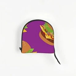 Dog Purse Carrier Compatible With Hamburger Junk Food For Small Dogs With Safety Tether, Soft-Sided Small Dog Carrier For Small Medium Pet Cat Outdoor Shopping Tote Bag