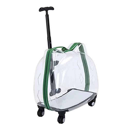 AYENCI Pet Backpack, Portable Trolley Case Carrier, Cat Bubbles Pet Bag Case, Transparent Breathable Cat Trolley, For Small Dogs And Cats (Color : Black) 4 AYENCI Pet Backpack, Portable Trolley Case Carrier, Cat Bubbles Pet Bag Case, Transparent Breathable Cat Trolley, For Small Dogs And Cats (Color : Black) - Image 2