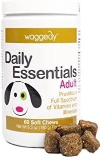 Waggedy Puppy Vitamin Chews –60 Chewy Multivitamins, Full Spectrum Functional Treats, Large Or Small Breed Puppy Supplement: Joint, Digestion, Immune System, Eyes & Coat 4.6 Oz. USA, Time Released 11 Waggedy Puppy Vitamin Chews –60 Chewy Multivitamins, Full Spectrum Functional Treats, Large Or Small Breed Puppy Supplement: Joint, Digestion, Immune System, Eyes & Coat 4.6 Oz. USA, Time Released - Image 9