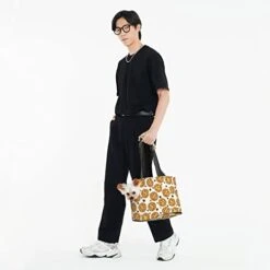 Dog Carrier Purse Cookie Realistic Food Dog Tote Bag Portable Small Cats Puppy Purse Carrier For Puppy Cats Dog Travel Shopping -Dog Supply Store 31DQvsR2DzL