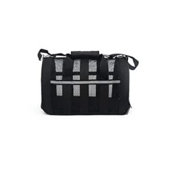 JOZZY Pet Travel Bag Dog Carrier Bags Portable Pet Backpack Breathable Carrier Travel Outdoor Bag For Dogs Cats Packaging Carrying Pet Supplies (Color : Black, Size : S(35x22x22cm))