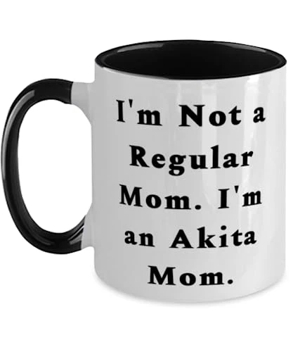 GENERIC I'm Not A Regular Mom. I'm An Akita Mom. Akita Dog Two Tone 11oz Mug, Fun Akita Dog Gifts, Cup For Dog Mom From Friends, Pet Toys, Cat Toys, Dog Toys, Pet Food, Cat Food, Dog Food 3 GENERIC I'm Not A Regular Mom. I'm An Akita Mom. Akita Dog Two Tone 11oz Mug, Fun Akita Dog Gifts, Cup For Dog Mom From Friends, Pet Toys, Cat Toys, Dog Toys, Pet Food, Cat Food, Dog Food