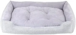 Dog Beds For Large Dogs Winter Warm Kennel Plush Beds S- L Plaid Mat Cat Sleeping Bed For Dog (Small,Grey) 31 Dog Beds For Large Dogs Winter Warm Kennel Plush Beds S- L Plaid Mat Cat Sleeping Bed For Dog (Small,Grey) -Dog Supply Store 31IKJsJuW9L. AC 2