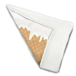 GENERIC Yellow Dog Bed Mat Breakfast Food Cartoon Like Image Puppy Dog Blanket Pet Blanket Small Dog Indoor Cat Kitten Fast Food Dessert 18" X 22" -Dog Supply Store 31Q2g8vVOdL