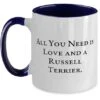 GENERIC All You Need Is Love And. Russell Terrier Dog Two Tone 11oz Mug, Epic Russell Terrier Dog Gifts, Cup For Pet Lovers From Friends, Pet Toys, Cat Toys, Dog Toys, Pet Food, Cat Food, Dog Food -Dog Supply Store 31RX7UiXy0L