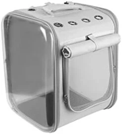 LEFEDA Pet Cat Carrier Backpack Portable For Small Dogs Cats Space Capsule Cage Breathable Cat Travel Outdoor Shoulder Bag Pet Supplies Pet Backpack Carrier (Color : Pink) -Dog Supply Store 31VqEVD5mL. AC