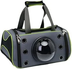 JOZZY Pet Travel Bag Pet Space Bag, Cat And Dog Carrying Bag, Breathable Cat Backpack, Pet Space Capsule Cat Supplies Cat Bag (Color : Orange, Size : Medium) -Dog Supply Store 31XSBMAP7RL. AC