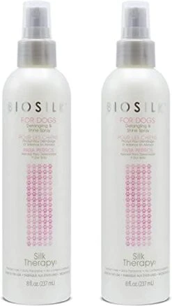 BioSilk For Dogs Silk Therapy Detangling Shampoo And Conditioner Bundle, 12 Fl Oz Each | Matted Hair Dog Detangler, Dog Detangling Shampoo & Conditioner | Sulfate And Paraben Free, Made In The USA 22 BioSilk For Dogs Silk Therapy Detangling Shampoo And Conditioner Bundle, 12 Fl Oz Each | Matted Hair Dog Detangler, Dog Detangling Shampoo & Conditioner | Sulfate And Paraben Free, Made In The USA -Dog Supply Store 31Z2JVE5TWL. AC