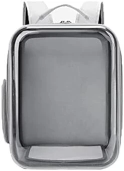 LEFEDA Large Space Cat Carrier Bags Breathable Dog Cat Backpack Travel Space Capsule Cage Pet Transport Bag Carrying For Cats Hand Bag Pet Backpack Carrier (Color : Black) -Dog Supply Store 31Zk9HCLcxL. AC