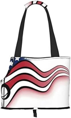 Dog Tote Bag Compatible With Hamburger Junk Food, Pet Purse Carrier For Small Dogs Pocket Bag, Shoulder Handles, Safety Tether, Pet Collapsible Tote Bag For Shopping, Subway -Dog Supply Store 31aFdMLJ6SL. AC