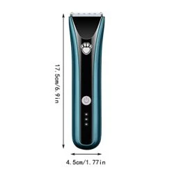 GENERIC Pet Clippers Low Noise Rechargeable Cordless Electric Quiet Body Wash Grade 7 Waterproof Hair Clippers Set Pet Supplies For Small Dogs Clearance (Black, One Size)