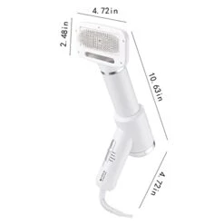 Upgrade 2 In 1 Pet Hair Brush Dog Hair Brush Pet Hair Brush Adjustable 3 Airflow Heating Settings Two Airflow Modes 78.74 Pet Supplies Organizer Wall (white, One Size) -Dog Supply Store 31d2omARtTL 1