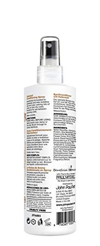 Oatmeal Conditioning Spray - Grooming For Dogs And Cats, Soothe Sensitive Skin Formula With Aloe For Itchy Dryness For Pets, PH Balanced, Cruelty Free, Paraben Free, Made In USA, Non-Aerosol