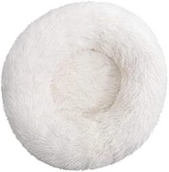 YangYan New Style Super Soft Dog Bed Round Washable Long Plush Dog Kennel Cat House Velvet Mats Sofa For Chihuahua Dog Basket Pet Bed (Color : I, Size : S 40cm) -Dog Supply Store 31hqXOiD9BL. AC