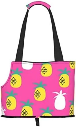 Dog Purse Carrier Compatible With Hamburger Junk Food For Small Dogs With Safety Tether, Soft-Sided Small Dog Carrier For Small Medium Pet Cat Outdoor Shopping Tote Bag -Dog Supply Store 31kNmMRevfL. AC