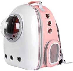 JOZZY Pet Travel Bag Large Bubble Cat Backpack Outdoor Travel Bag Astronaut Backpack Carrier For Kitten Dog Pet Supplies Cat Accessories Travel Bags (Color : Gray) -Dog Supply Store 31mX36sgHHL. AC