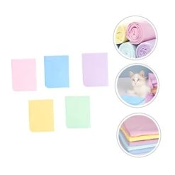 Ipetboom 10 Pcs Cat Bath Towel Quick Dry Towel Microfiber Towel Soft Towels Wearable Dog Towel Dry Pet Bath Towels Microfiber Bath Dog Towel Pet Absorbent Towel Bathing Cat Towel Supplies -Dog Supply Store 31mdNr4kBZL
