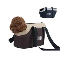 LEFEDA Dog Carriers,Classic Pet Carrier Portable Cozy Soft Puppy Cat Dog Bags Backpack Shoulder Carrier Pet Supplies For Outdoor Hiking Travel Pet Backpack Carrier (Color : Brown, Size : Small) 15 LEFEDA Dog Carriers,Classic Pet Carrier Portable Cozy Soft Puppy Cat Dog Bags Backpack Shoulder Carrier Pet Supplies For Outdoor Hiking Travel Pet Backpack Carrier (Color : Brown, Size : Small) -Dog Supply Store 31nlvslVGjL