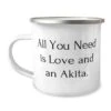 GENERIC Cute Akita Dog 12oz Camper Mug, All You Need Is Love And An Akita, Fun For Friends From Friends, Pet Toys, Cat Toys, Dog Toys, Pet Food, Cat Food, Dog Food 1 GENERIC Cute Akita Dog 12oz Camper Mug, All You Need Is Love And An Akita, Fun For Friends From Friends, Pet Toys, Cat Toys, Dog Toys, Pet Food, Cat Food, Dog Food -Dog Supply Store 31oUEGHGnzL