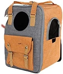 LEFEDA Fashion Portable Dog Cat Carrier Bag Japanese Outdoor Pet Double Shoulder Backpack For Small Dog Cat Breathable Mesh Travel Bag Pet Backpack Carrier (Color : Green) 10 LEFEDA Fashion Portable Dog Cat Carrier Bag Japanese Outdoor Pet Double Shoulder Backpack For Small Dog Cat Breathable Mesh Travel Bag Pet Backpack Carrier (Color : Green) - Image 8