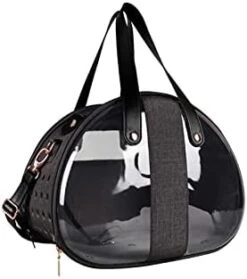 LEFEDA Portable Pet Carrier Bag Breathable Cat Bag Outdoor Travel Backpack For Cat And Dog Transparent Space Pet Backpack Bag For Cat Pet Backpack Carrier (Color : Rose Red) 19 LEFEDA Portable Pet Carrier Bag Breathable Cat Bag Outdoor Travel Backpack For Cat And Dog Transparent Space Pet Backpack Bag For Cat Pet Backpack Carrier (Color : Rose Red) -Dog Supply Store 31tKHq1FdPL. AC