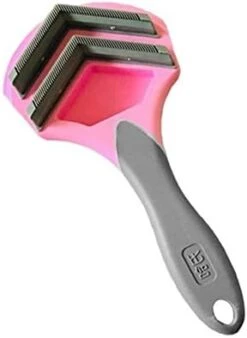 YangYan Dog Hair Removal Comb For Dogs Brush Grooming Tool For Matted Long Hair Pet Hair Shedding Comb (Color : Orange) -Dog Supply Store 31yaNMh2QKL. AC
