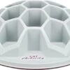TRIXIE Cat Activity Slow Feeder - Bee Hive Design, Cat Bowl, Cat Food Plate, Pet Feeding Bowl, Helps Stop Bloat, Prevents Obesity, Improves Digestion, White