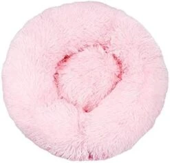 YangYan New Style Super Soft Dog Bed Round Washable Long Plush Dog Kennel Cat House Velvet Mats Sofa For Chihuahua Dog Basket Pet Bed (Color : I, Size : S 40cm) -Dog Supply Store 41 GiDLBqPL. AC
