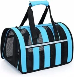 LEFEDA Pet Carrier Bag Portable Dog Carrier Bag Breathable Carry Bags Reflective Stripe For Small Dogs Cats Bag Travel Pet Bag Carrying Pet Backpack Carrier (Color : Green) -Dog Supply Store 41 foP2npEL. AC