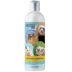 Critter Shampoo For Small Pets - 8oz Small Animal Fragrance Free Shampoo - Pet Shampoo For Small Critters Including Ferrets, Guinea Pigs Ferrets, Hedgehogs, Sugar Gliders, Rabbits, And Hamster