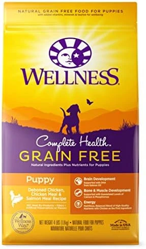 Wellness Complete Health Natural Grain Free Dry Puppy Food, Chicken & Salmon, 24-Pound Bag 11 Wellness Complete Health Natural Grain Free Dry Puppy Food, Chicken & Salmon, 24-Pound Bag - Image 9