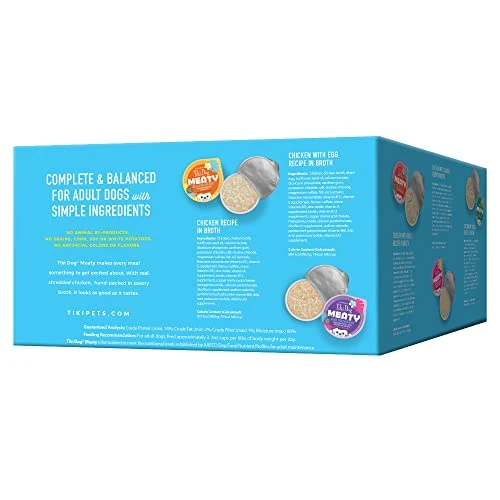 Tiki Dog Meaty Cups Variety-Pack Of 10 4 Tiki Dog Meaty Cups Variety-Pack Of 10 - Image 2