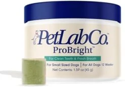 PetLab Co. ProBright Dental Powder For Dogs - Tailored Teeth Cleaning Made Easy – Specialized Dog Breath Freshener To Target Tartar And Clean Teeth -Dog Supply Store 413Dp4o8zL. AC