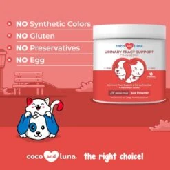 Cranberry For Dogs And Cats - 120g Powder - Urinary Tract Support, Cat UTI, Bladder Support, Dog UTI, Bladder Stones And Incontinence Support 11 Cranberry For Dogs And Cats - 120g Powder - Urinary Tract Support, Cat UTI, Bladder Support, Dog UTI, Bladder Stones And Incontinence Support -Dog Supply Store 413Rc5M6sAL