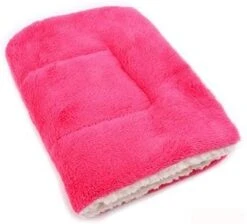 CoCocina Colorful Warm Dog Cat Blankets Pet Sleep Mat Pad Bed Cover Soft Flannel Blanket For Kitties Puppies And Other Small Animals-Rose Red-M -Dog Supply Store 413mJgnUVsL. AC