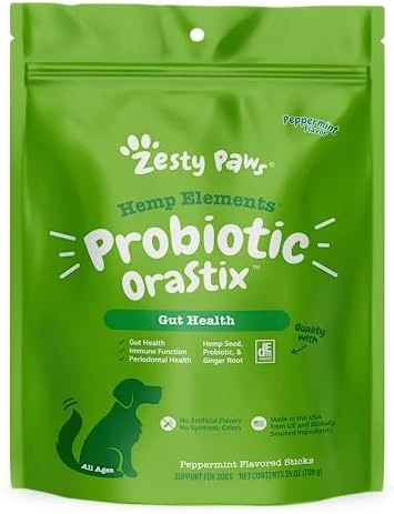 Zesty Paws OraStix For Dogs - Aller-Immune Sticks With Hemp Seed Turmeric EpiCor Pets Fish Oil Supports Immune Function Seasonal Allergies Skin Health Healthy Teeth Gum Blend 12oz 10 Zesty Paws OraStix For Dogs - Aller-Immune Sticks With Hemp Seed Turmeric EpiCor Pets Fish Oil Supports Immune Function Seasonal Allergies Skin Health Healthy Teeth Gum Blend 12oz - Image 8