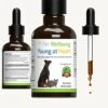 Pet Wellbeing Young At Heart For Dogs - Vet-Formulated - Supports Heart (Cardiovascular) Health - Natural Herbal Supplement 2 Oz (59 Ml) -Dog Supply Store 413qY0sofXL