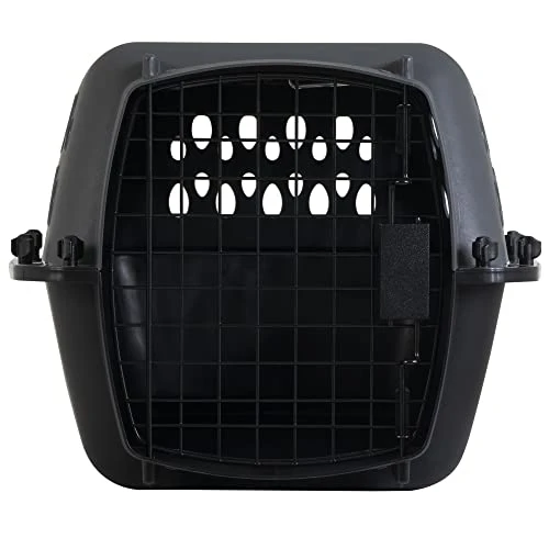 Petmate Pet Porter Dog Kennel 23", Dark Gray & Black, For Pets Up To 15lbs 3 Petmate Pet Porter Dog Kennel 23", Dark Gray & Black, For Pets Up To 15lbs