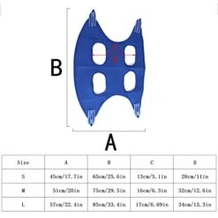 Pet Grooming For Dog Grooming Harness For Nail Trimming Pet Grooming Sling Helper Holder Pet Supplies Plus Shirt (Blue, M) -Dog Supply Store 415cUN5w06L