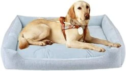 Dog Beds For Large Dogs Winter Warm Kennel Plush Beds S- L Plaid Mat Cat Sleeping Bed For Dog (Small,Grey) 25 Dog Beds For Large Dogs Winter Warm Kennel Plush Beds S- L Plaid Mat Cat Sleeping Bed For Dog (Small,Grey) -Dog Supply Store 416pfH 4CfL. AC 1