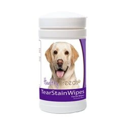 Healthy Breeds Labrador Retriever Tear Stain Wipes 70 Count