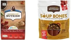 Rachael Ray Nutrish Premium Natural Dry Dog Food, Real Beef, Pea, & Brown Rice Recipe, 28 Pound Bag (Packaging May Vary) -Dog Supply Store 4170nMpJyNL. AC