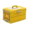 Fonowx Collapsible Puppy Crate Pet Carrier Breathable Foldable Hard Sided Portable Dog Kennel Cat Travel Cage For Kitten Small Dogs Small Animals, Yellow 1 Fonowx Collapsible Puppy Crate Pet Carrier Breathable Foldable Hard Sided Portable Dog Kennel Cat Travel Cage For Kitten Small Dogs Small Animals, Yellow -Dog Supply Store 417m9kr9fAL